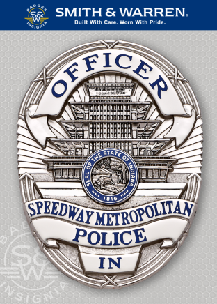 Smith & Warren Speedway Police Dept. Badge